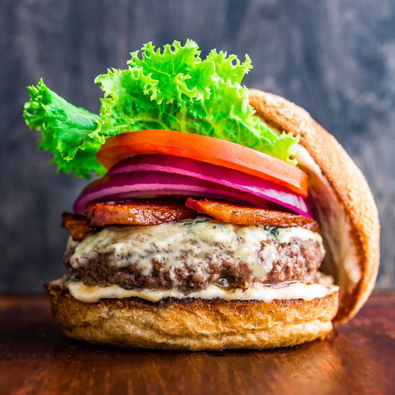 A Blue Cheese Burger Recipe America Top 10