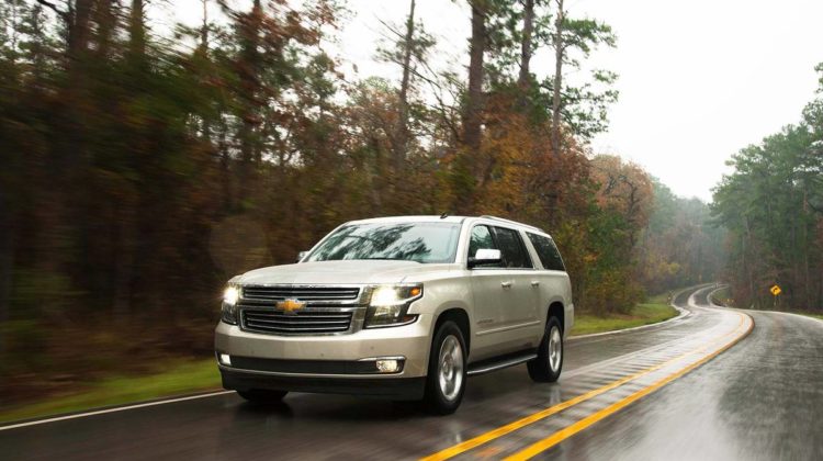 A used 2016 chevrolet suburban.