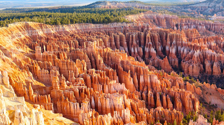 A view of the Bryce Canyon Amphitheater in its stunning glory.